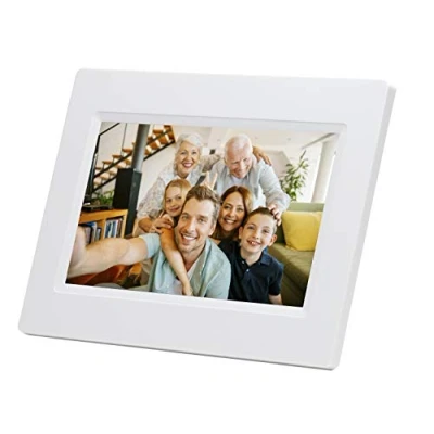 Image de Cadre Photo Numérique Denver Electronics PFF 710B 7&quot; 8 GB WiFi Blanc