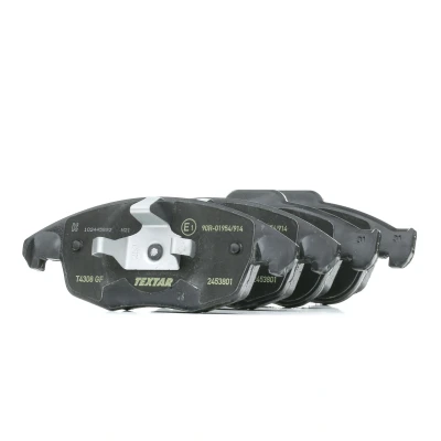 Image de TEXTAR 2453801 Jeu de plaquettes frein non préparé pour indicateur d&#039;usure CITROËN: Berlingo II Van, C4 Picasso 1,