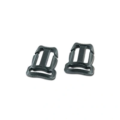 Image de Tatonka Chest BeltBuckle 20/20mm(Pair) à Boucle, Noir, 20 mm Mixte