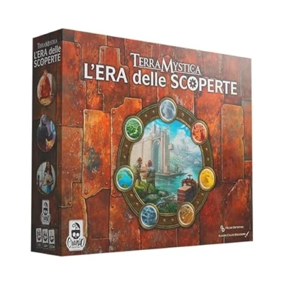 Image de Cranio Creations Terra Mystica L&#039;ère des Découvertes, Un Jeu Indépendant Situé dans l&#039;univers De Mystica, Édition en Langue Italienne