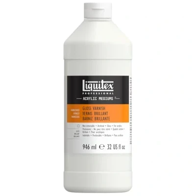 Image de Liquitex Additif Vernis Brillant Flacon 946ml