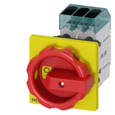 Image de Sectionneur à coupure en charge SIEMENS 3LD30540TK53 16 A Rouge, Jaune