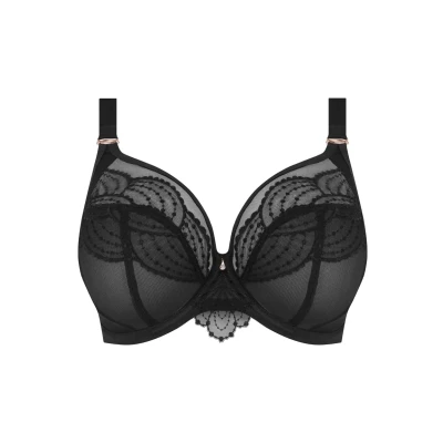 Image de Elomi Priya UW Plunge Soutiengorge à armatures, Femme, Taille: 95F, Black