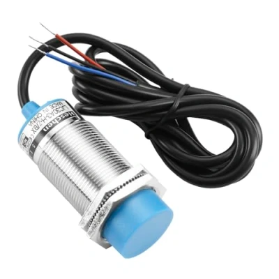Image de Heschen M30 Capacitif Capteur de Proximité Commutateur, Type non bouclier, LJC30A3 H Z/BX, Détecteur 1 15mm, 10 30VDC 200mA, NPN normalement ouvert (NO), 3 fils