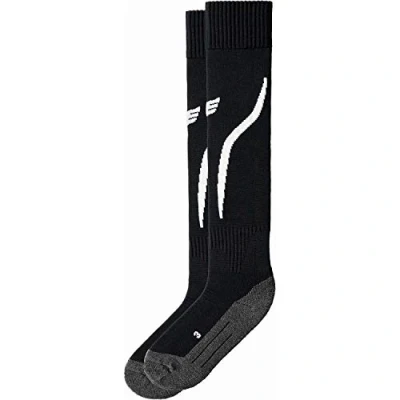 Image de Erima Mixte Bas de Football Tanaro, Noir/Blanc, FR : XL (Taille Fabricant 4) EU