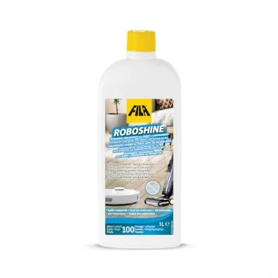 Image de FILA Surface Care Solutions, ROBOSHINE, Nettoyant Sol pour Robot Aspirateur Laveur et Nettoyeur, Jusqu&#039;à 100 Lavages, Nettoyage Non Moussant, Produit Toutes Les Surfaces, 1L