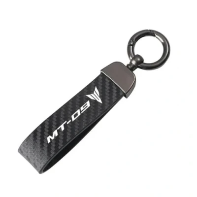 Image de ZZXYSM pour Y/amaha MT01 MT09 MT07 MT10 MT03 MT 09 07 03 10 Tracer 900 700 GT Porte clés de Moto en Cuir,