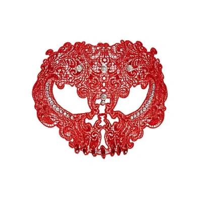 Image de Widmann Masque chauve souris en dentelle pour adultes, noir, taille unique, vd wdm04741
