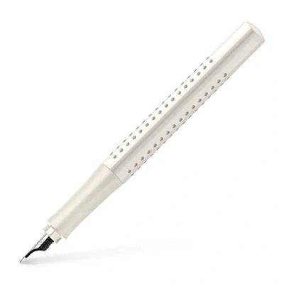 Image de FABER CASTELL 140822 Stylo Grip 2010, force F, lait de coco, 1 pièce