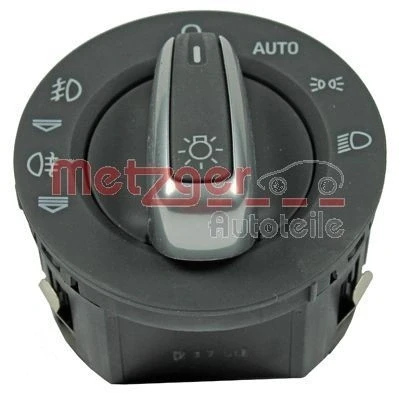 Image de METZGER 0916283 Interrupteur, lumière principale référence OE AUDI: Q7, A6 C6 Avant, Berline