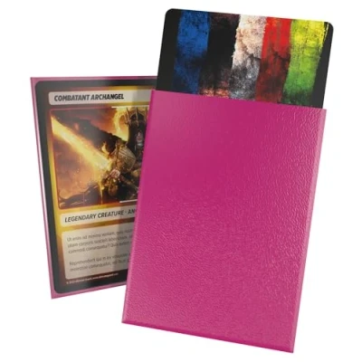 Image de Ultimate Guard Cortex Matte Sleeves Standard Size (100) (66 x 91 mm), couleur : rose