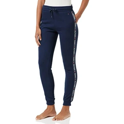 Image de Tommy Hilfiger Authentic Track PANT Bas de pyjama, Femme, Taille: XS, Blue