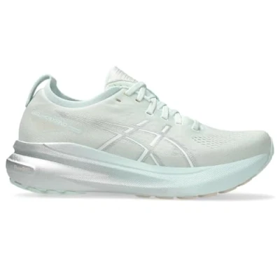 Image de Asics Gelkayano 31 Chaussures de running sur route, Femme, Taille: 37, Pure aqua/pure silver Tissu / matière synthétique