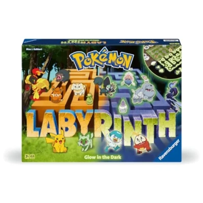 Image de Ravensburger Jeu de société Labyrinthe Pokémon Phosphorescent Plateau réflexion Enfant et Famille 2 à 4 Joueurs dès 7 Ans Mixte 22705 (Multilingue Français Inclus)