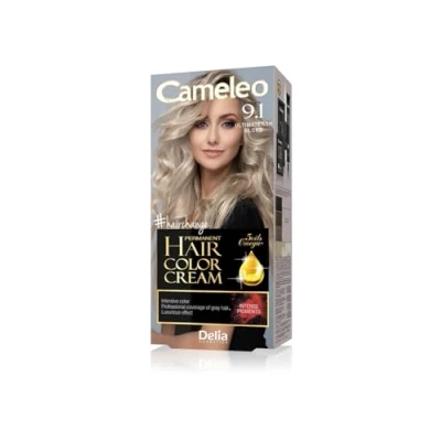 Image de Delia Cameleo Crème colorante permanente avec oméga Plus 9.1 Blond cendré