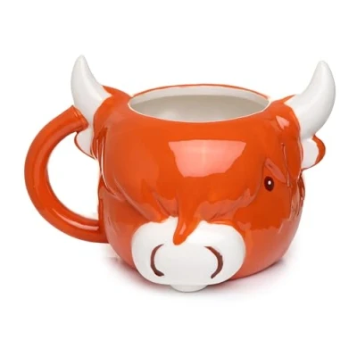 Image de Puckator Mug en Forme de Vache Highland Coo Cow, Unique