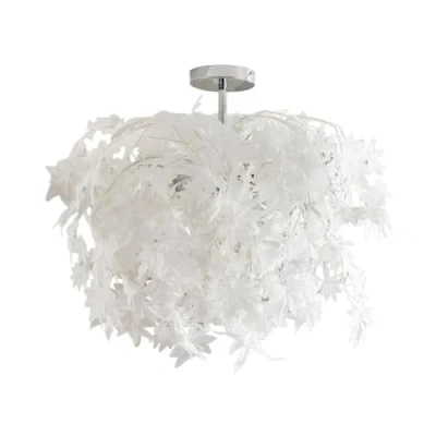 Image de Lindby Plafonnier Tissu Maple à intensité variable (Moderne) en Blanc e. a. pour Salon &amp; Salle manger (à 3 lampes, E27), Luminaire Plafonnier, Lampe Plafond, Eclerage Eclairage