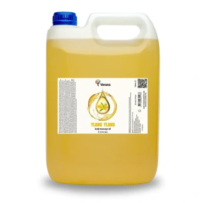 Image de Verana huile de massage Ylang ylang, 5L, 100% naturelle, produite en Europe