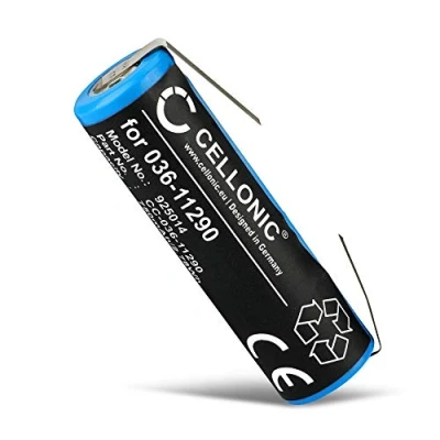 Image de CELLONIC® Batterie 036 11290 750mAh pour Philips HQ7360, HQ8250, HQ9070, HQ9190, HX6511, HX6711, HX6730, HX6732 (Ø14mm) réparation Rasoir Tondeuse Brosse dent