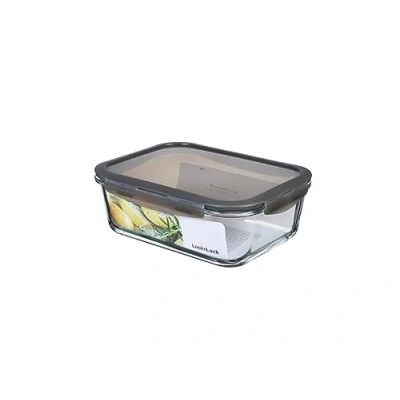 Image de LocknLock OVEN GLASS Boîtes de conservation en Verre avec couvercle 2,0 l 251 x 189 88 mm Réfrigérateur, congélateur &amp; lave vaisselle borosilicate Passe au four jusqu&#039;à 400 C
