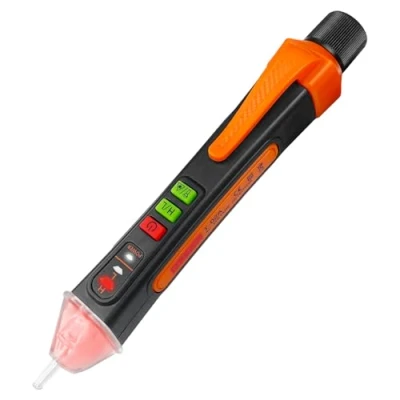 Image de Gvolatee Stylo Testeur de Tension, Électrique avec Lumière, Detecteur Tension Buzzer Sonore et Lumineux, Détecteur sans Contact, Double Sensibilité 12V 1000V/48V 1000V