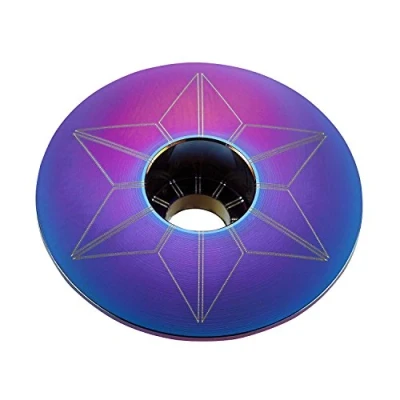 Image de Supacaz Mixte 307150500 Rosa Capz Ventilkappen 2e , Violet (Oil slick), Taille unique EU