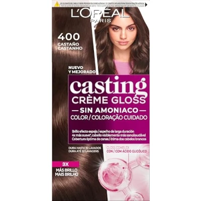 Image de L&#039;Oreal Casting Cream Gloss Coloration Cheveux Couleur: 400 brun