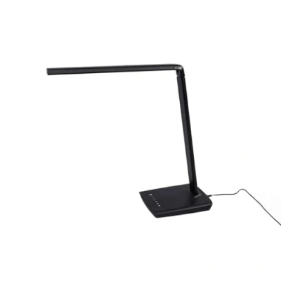 Image de LED Lampe a poser Kuno avec une connexion USB à intensité variable (Moderne) en Noir e. a. pour Bureau (1 lampe,à), de LED, Table,