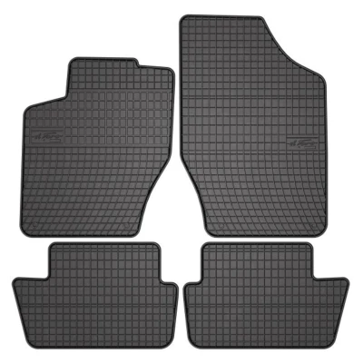 Image de FROGUM 0632 Ensemble de tapis sol Caoutchouc avant et arrière 4 noir Sur mesure PEUGEOT: 307 3/5 portes, Break, CITROËN: C4 II 5 portes