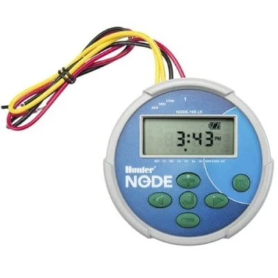 Image de Hunter Node 200 Programmateur d&#039;irrigation de 2 stations (solénoïde à impulsion CC vendu séparément)