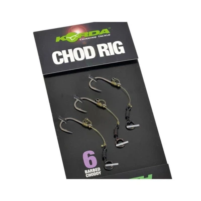 Image de Korda Chod Rig Long (3 pcs) Taille : crochet 4 25lb 11.3kg