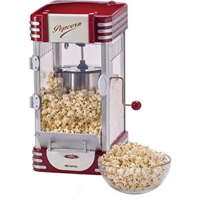 Image de Ariete 2953 Party Time Machine à Popcorn, 310 W, Rouge