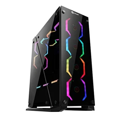 Image de TALIUS, Tech 4U Boîtier ATX Gaming Cygnus Verre Trempé 4fan USB 3.0
