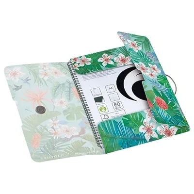 Image de Herlitz Classeur élastique en polypropylène A4 Ladylike Jungle