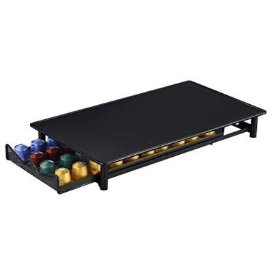 Image de EXZACT Tiroirs à Capsules de Café compatible avec Nespresso Porte (40 x capsules)