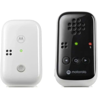 Image de Motorola Nursery BabyPhone PIP10 230V Unité parentale Portable, portée de 300 m, avec 2 Blocs d&#039;alimentation, en Plastique, Blanc