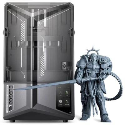 Image de ELEGOO Saturn 4 Ultra Imprimante 3D Résine Intelligente avec Impression Rapide, Surveillance AI, Télécommande, Printer Resin Grande Taille d&#039;impression 218,88x122,88x220 mm3