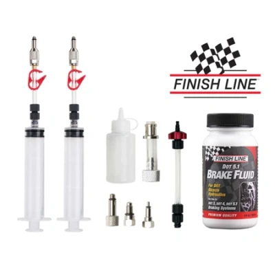 Image de Kit de purge Jagwire Workshop Pro DOT Bleed With Finish Line oil 120ml