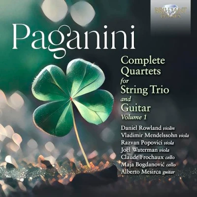 Image de Paganini: Complete Quartets for String Trio and Guitar, Vol. 1