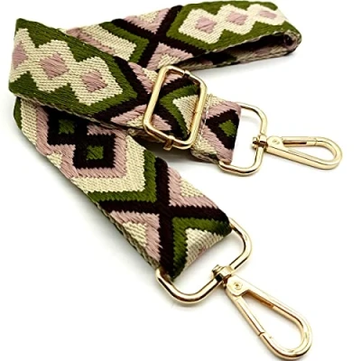 Image de Bandouliere de Rechange Sac Reglable, Sangle a Main Remplacement, Universelles mit Boucle Dore pour Femme à Main, Bandoulière Accessoires, 11