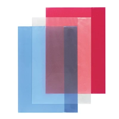 Image de Lot de 3 Protège cahier A4 en PP transparent HERLITZ Mixte