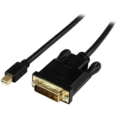 Image de StarTech.com Câble Mini DisplayPort vers DVI de 1,8m Adaptateur Actif DP à Vidéo 1080p mDP 1.2 D Single Link ou Thunderbolt 1/2 Mac/PC Moniteur (MDP2DVIMM6BS)