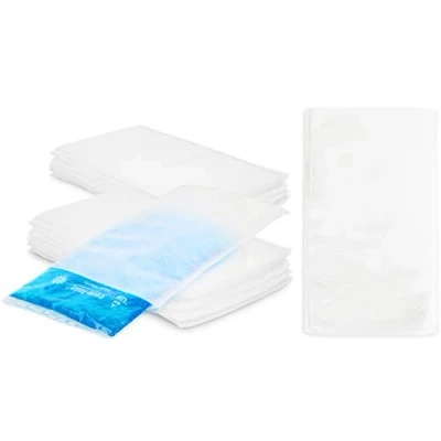 Image de COM FOUR® 50x Couverture non tissée à usage unique pour la compression multiple de Gel froid et chaud pack refroidissement Housse protection protéger votre peau