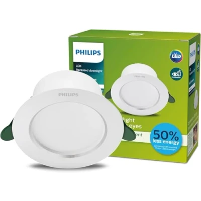Image de Philips, Spot encastré Diamond Cut, Ultra Efficient Classe A, 900 Lumen, Blanc