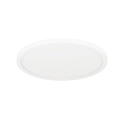 Image de Eglo connect.z Plafonnier LED connecté Rovito Z, Ø 29,5 cm, lampe de plafond contrôlable par appli et commande vocale Alexa, blanc chaud froid, rétro éclairage RGB, dimmable,