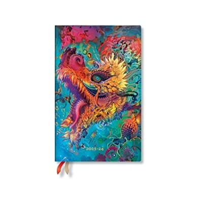 Image de Paperblanks Agendas 18 Mois 2023 2024 Collection Android Jones Vertical Maxi (135 x 210 mm)