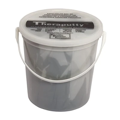 Image de CanDo TheraPutty antimicrobien Pâte à malaxer 2,2 kg noir (très élevé)