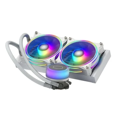 Image de Cooler Master MasterLiquid ML240 Illusion White Edition Processeur Refroidisseur de liquide tout en un Blanc Neuf