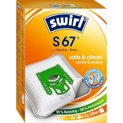 Image de Swirl Sac d&#039;aspirateur s67 + hepa filtration pack/4 6778334