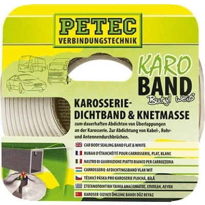 Image de PETEC 87530 Substance étanchéisante pour carrosserie 2 blanc Rouleau 3
